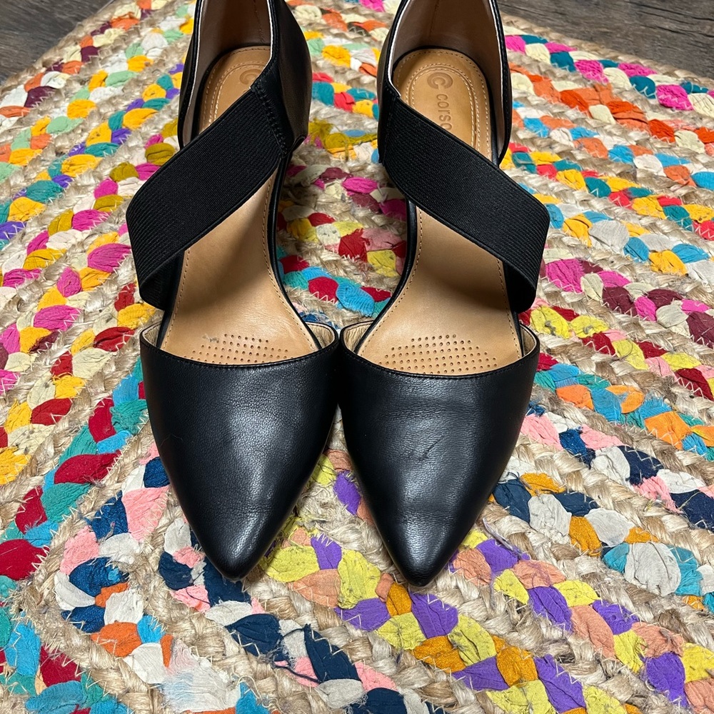 Black Corso Como pumps